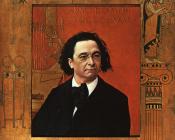古斯塔夫 克林姆特 : Portrait of the Pianist and Piano Teacher Joseph Pembauer